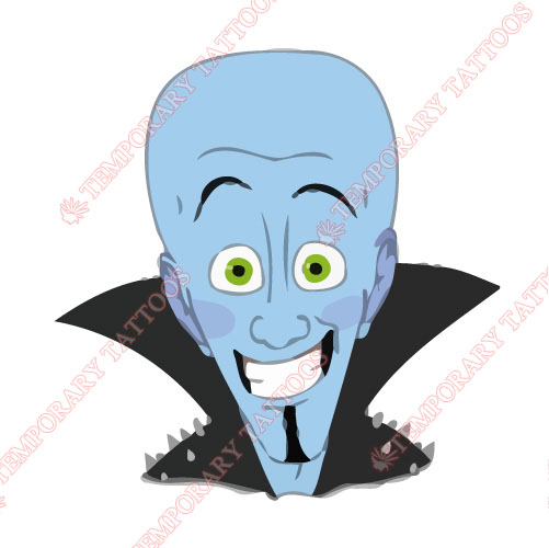 Megamind Customize Temporary Tattoos Stickers NO.3392